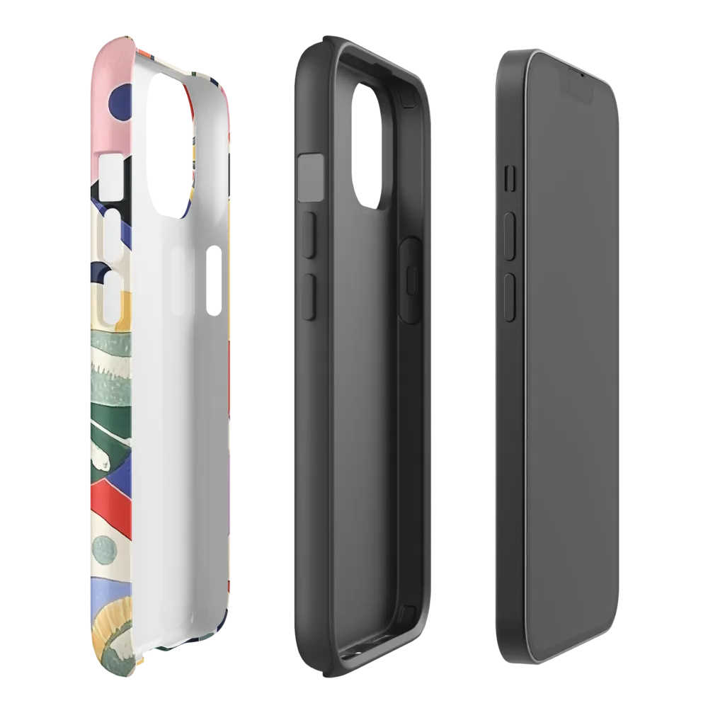 Dynamic Mosaic Symmetry | Phone Case |  14 | Tough Case | Matte