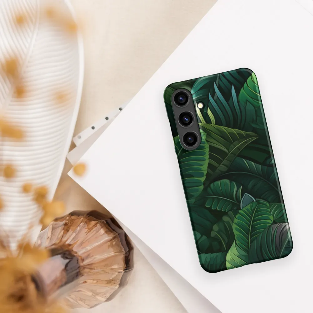 Lush Canopy: A Tropical Foliage Study
