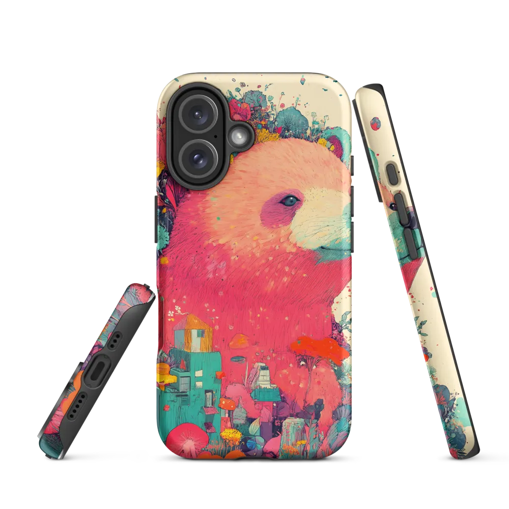 Whimsical Bear Blossom | Phone Case