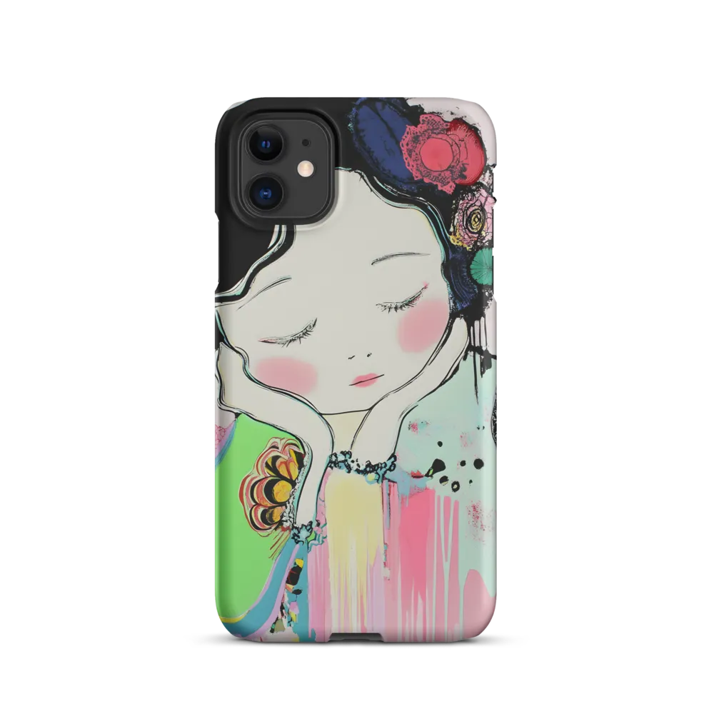 Whispers of Contemplation | Phone Case |  11 | Snap Case | Matte
