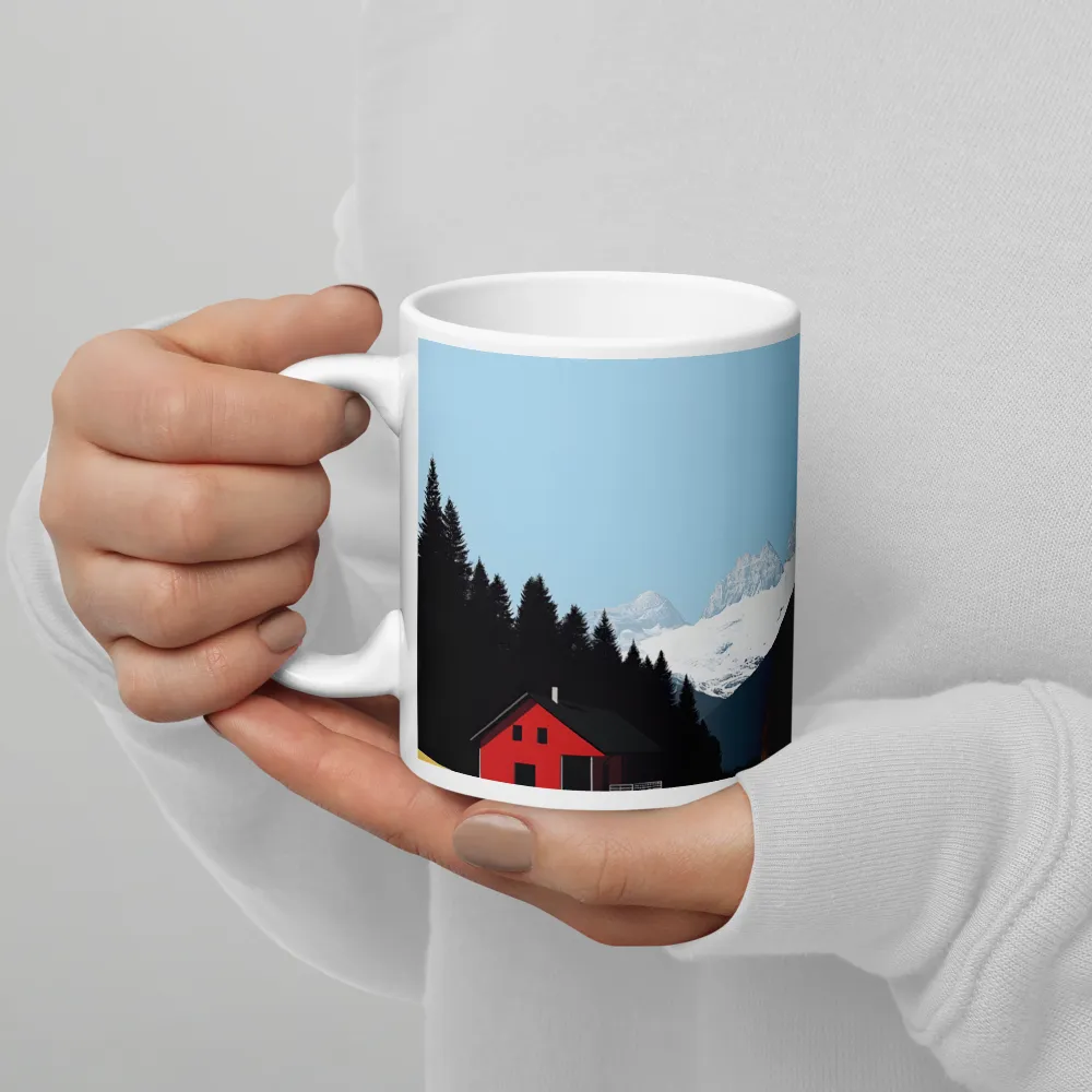 The Tranquil Retreat | Mug with White inside | 11 oz