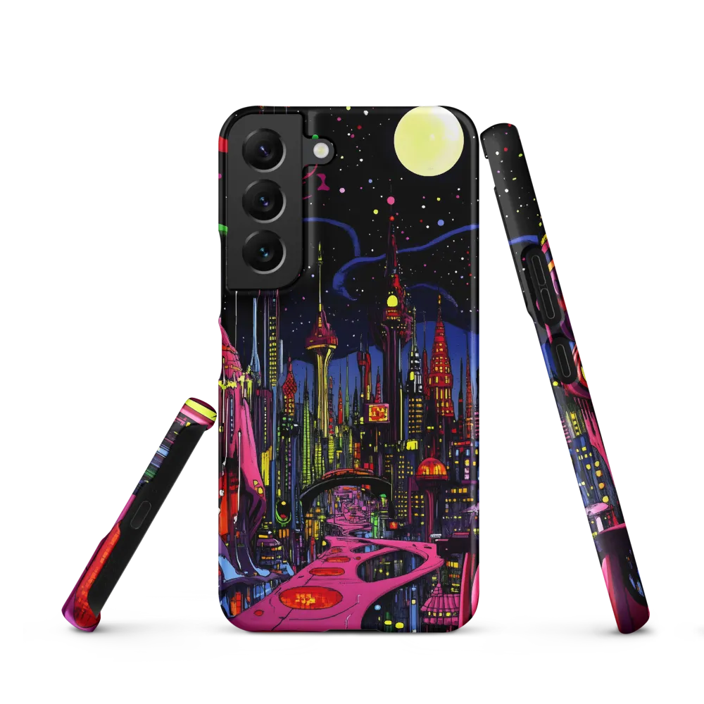 Neon Dreams of a Futuristic City