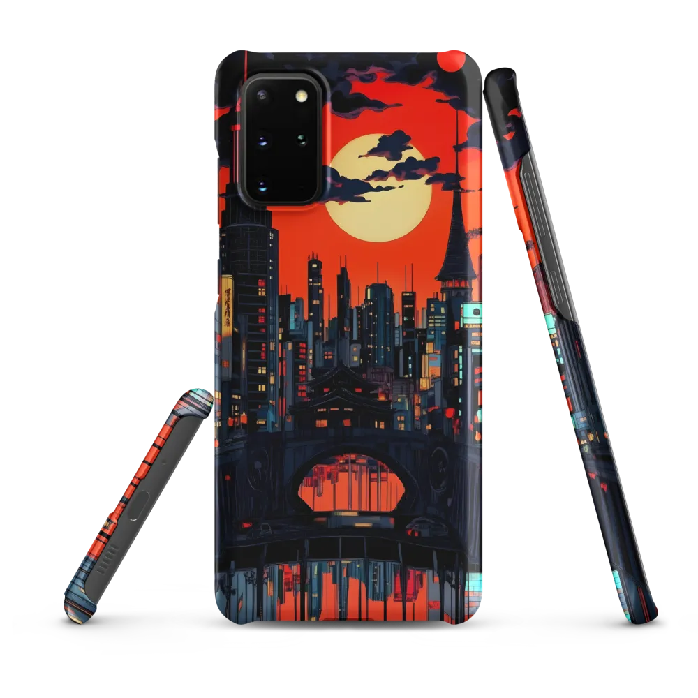 Nightfall in a Neon City