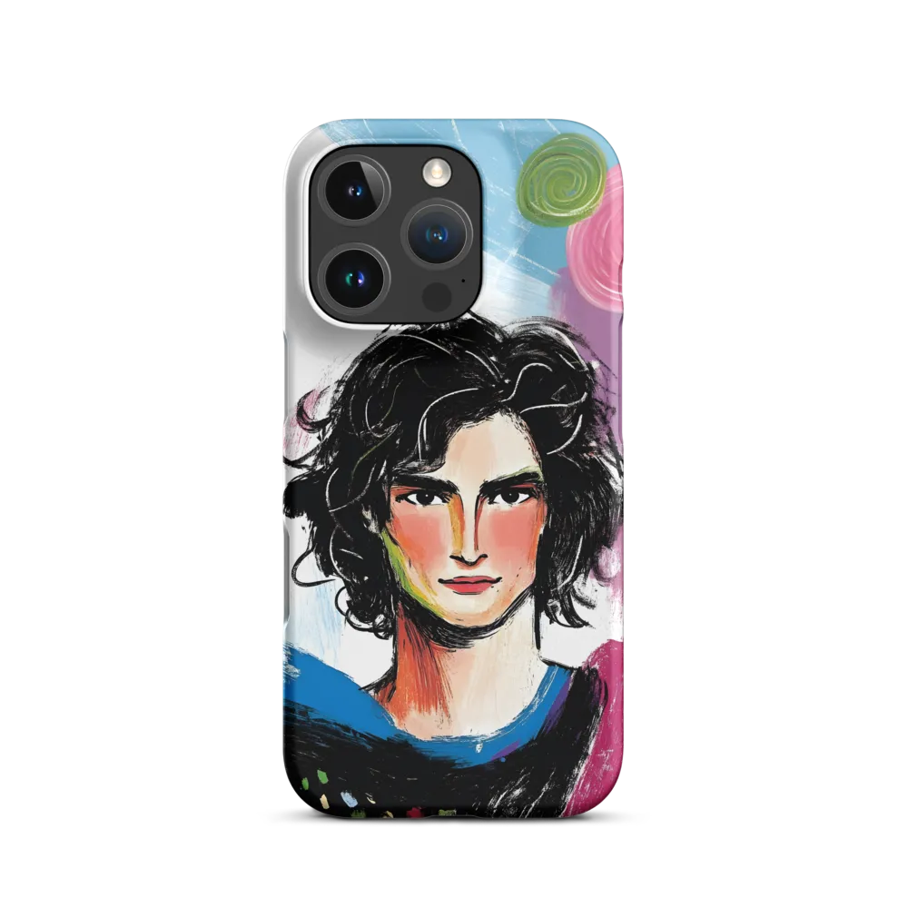Vibrant Portrait of Youth | Phone Case |  16 Pro | Snap Case | Matte