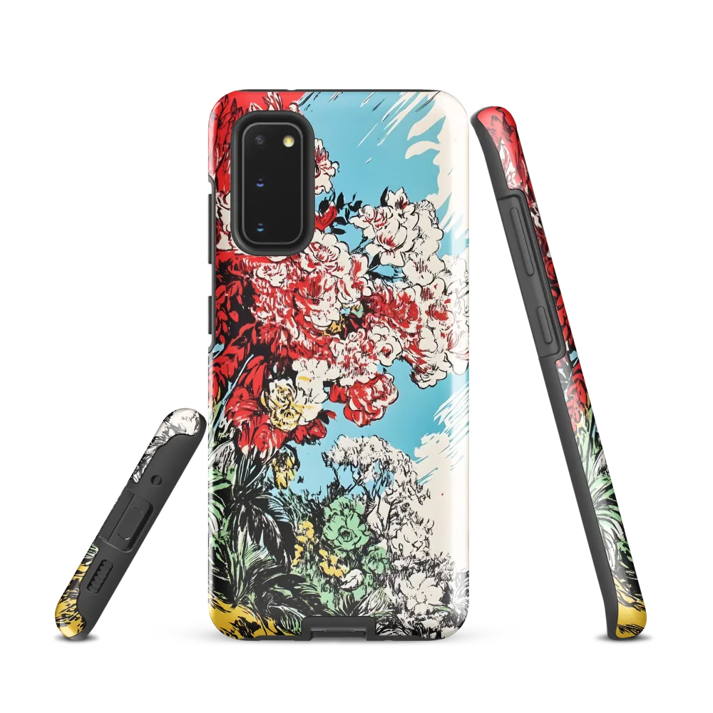 Floral Symphony in Bold Colors