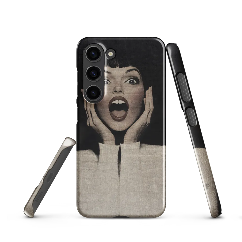 Eloquent Expression | Phone Case |  S23 | Snap Case | Glossy