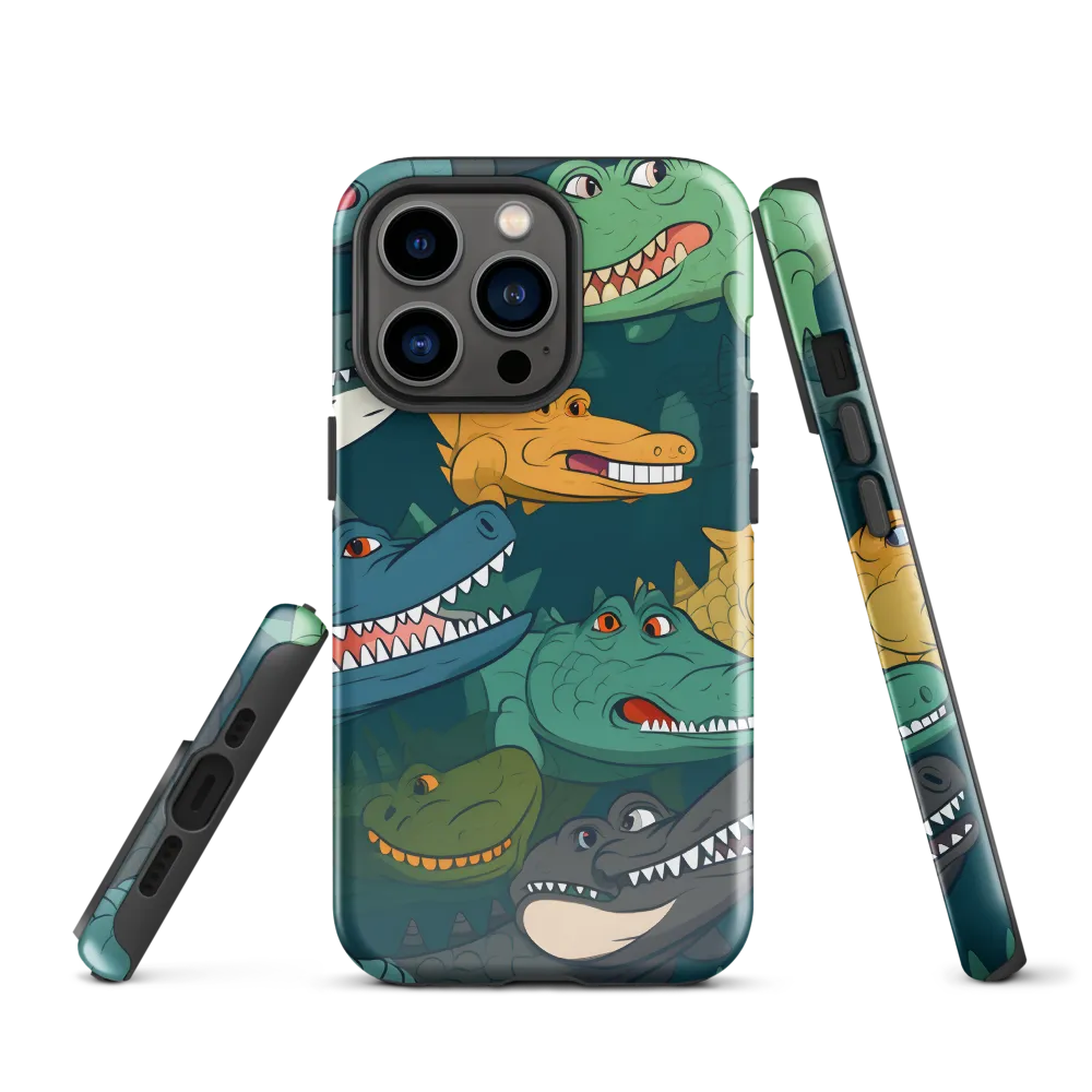 Cheerful Crocodilian Parade