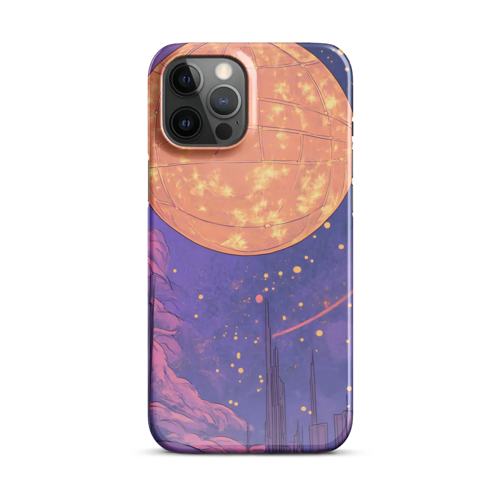 Celestial Cityscape: A Dance of Colors