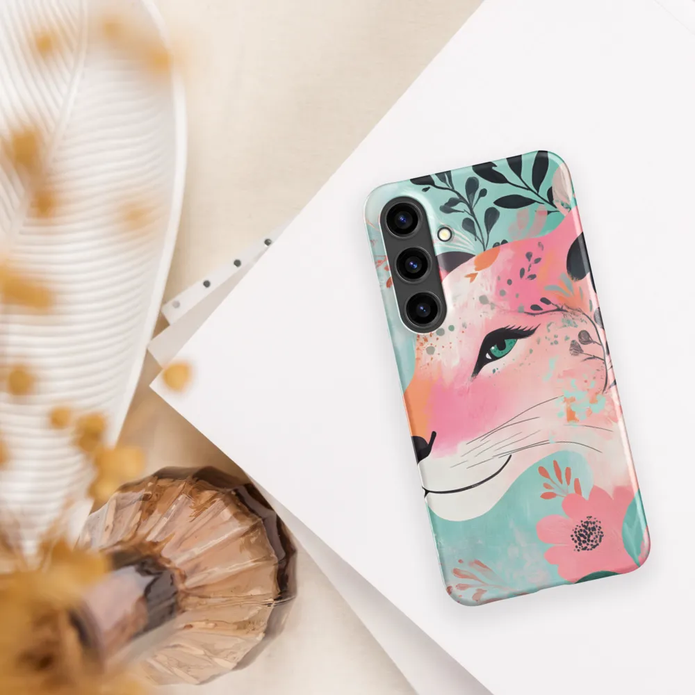 Whimsical Majesty: A Floral Lion