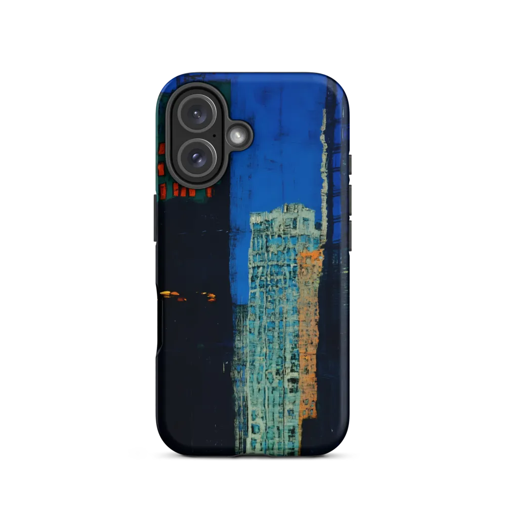 Urban Reflections: An Abstract Cityscape | Phone Case |  16 | Tough Case | Matte