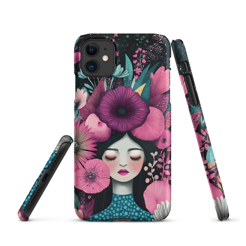 Blooming Serenity | Phone Case |  11 | Snap Case | Matte