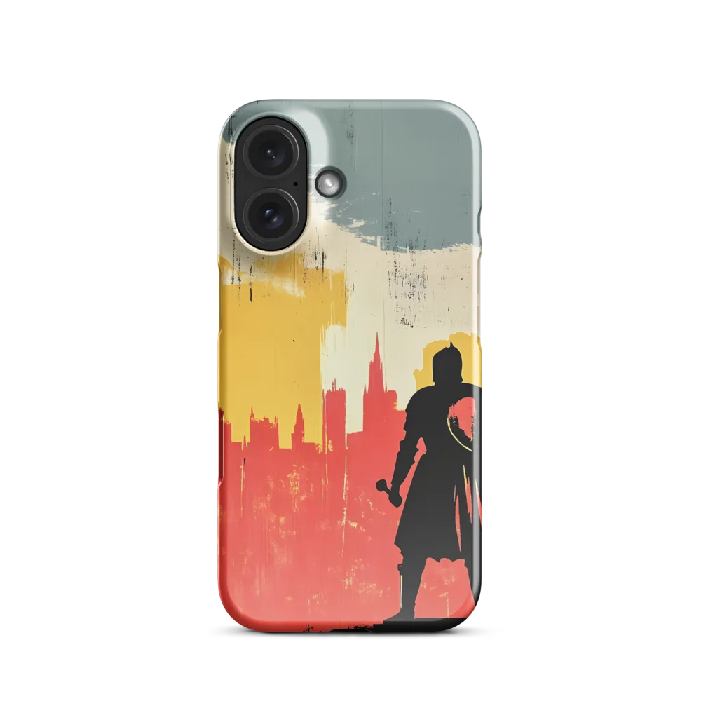 Hero in the Urban Dawn | Phone Case |  16 | Snap Case | Glossy