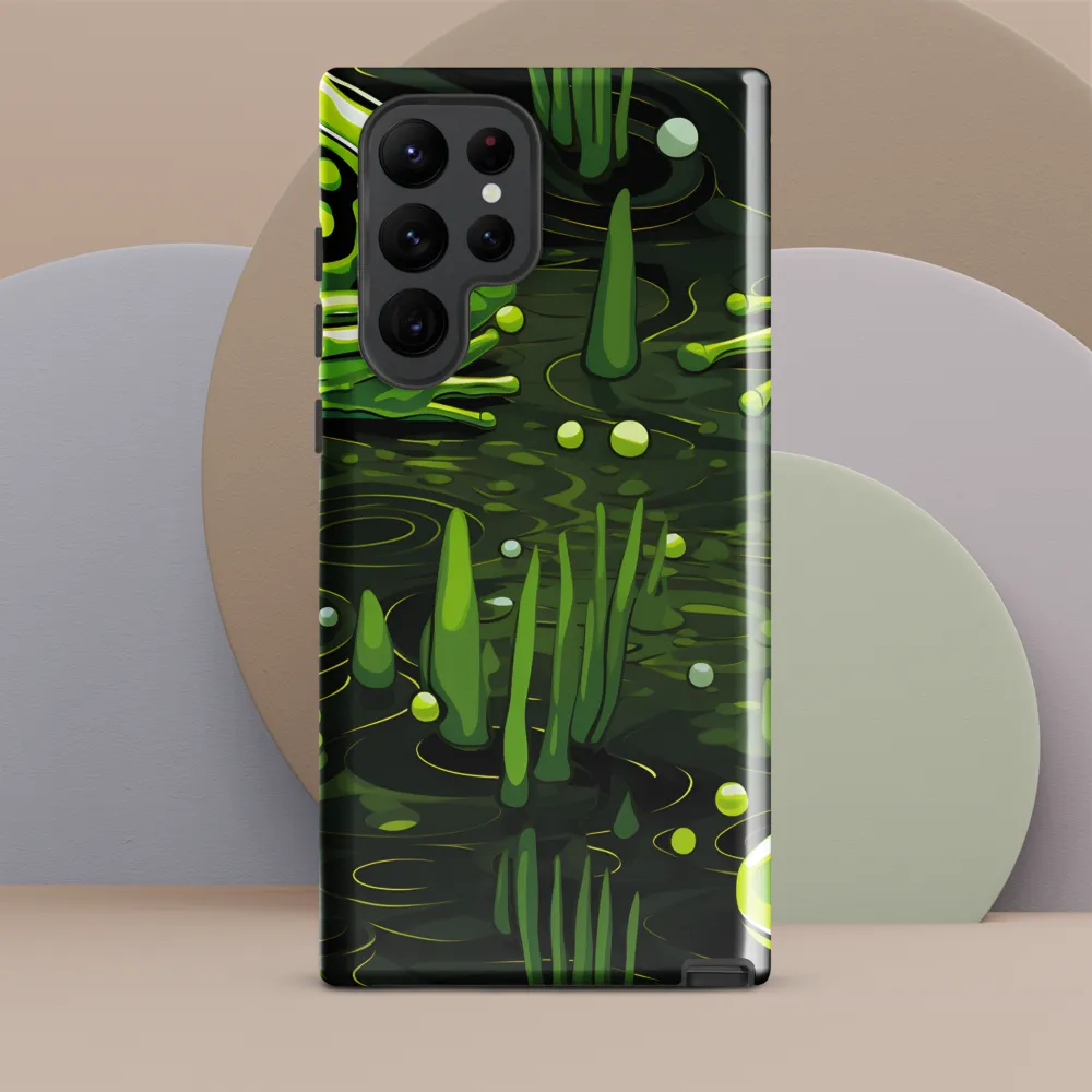 Green Harmony: Life Beneath the Surface