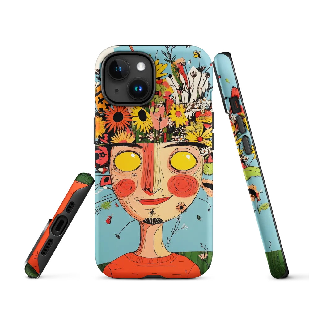 Whimsical Bloom | Phone Case |  15 | Tough Case | Matte