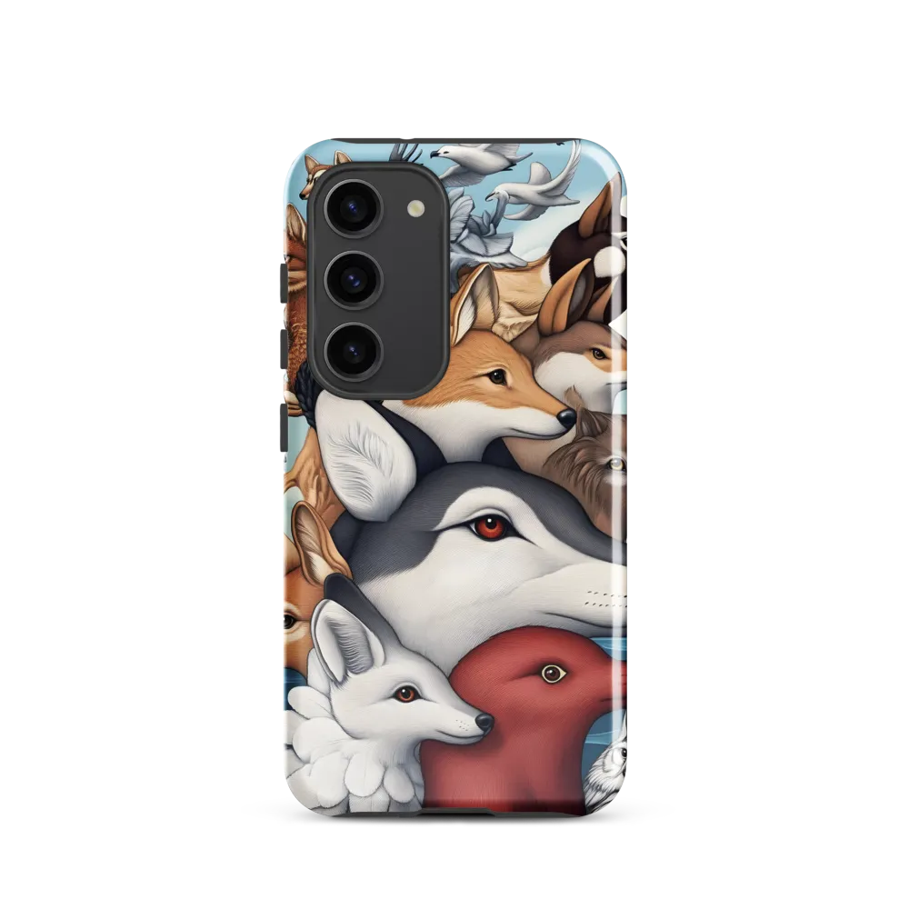 The Enchanted Animal Assembly | Phone Case |  S23 | Tough Case | Glossy