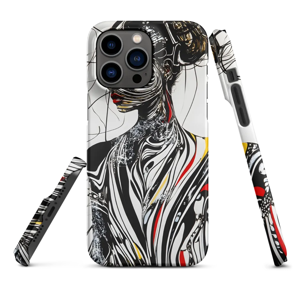 Whispers of the Abstract | Phone Case |  14 Pro Max | Snap Case | Matte