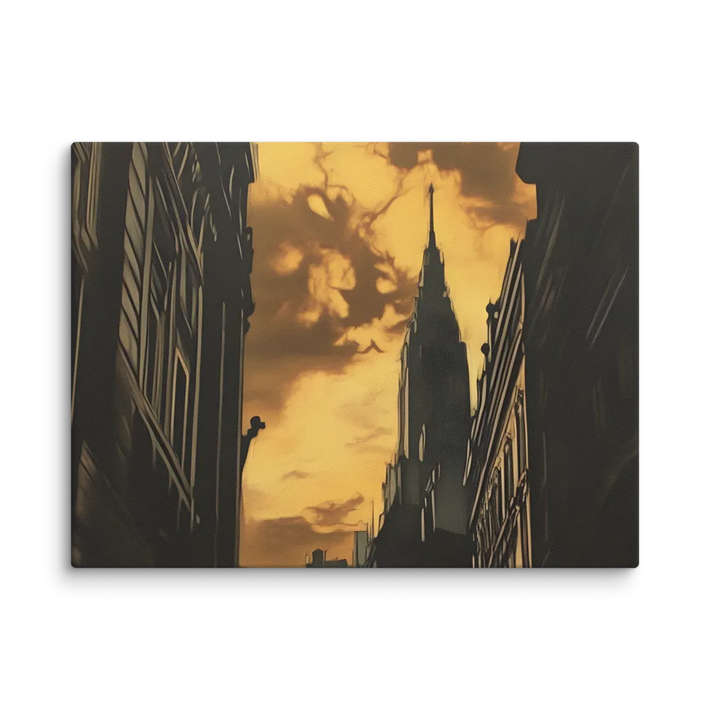The Twilight Streets | Canvas | 9″×12″