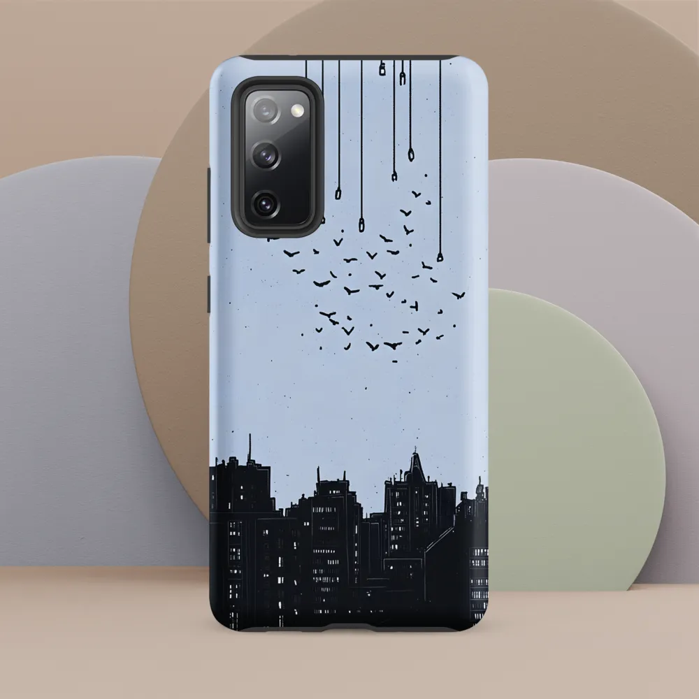 Elevated Serenity: A Minimalist Cityscape