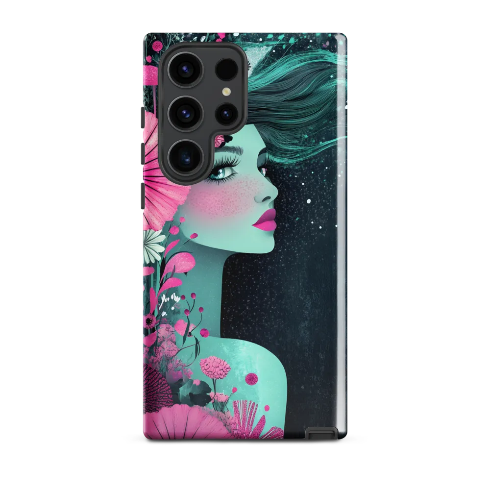 Floral Harmony: Portrait of Serenity