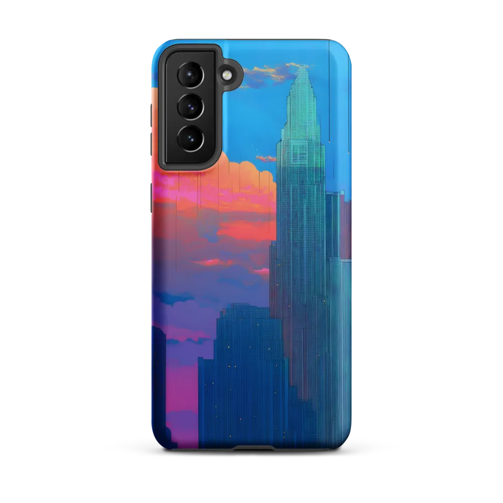 Twilight Reflections: A Digital Cityscape