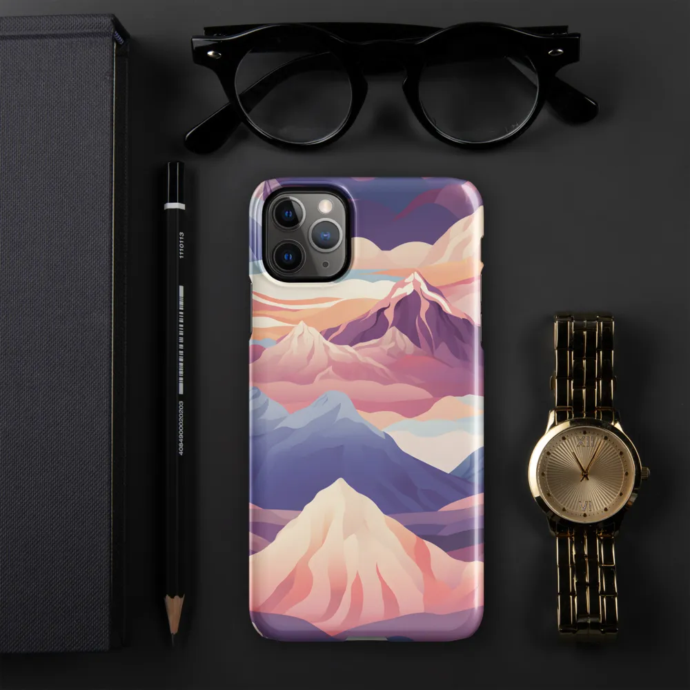 Ethereal Mountain Symphony | Phone Case |  11 Pro Max | Snap Case | Glossy