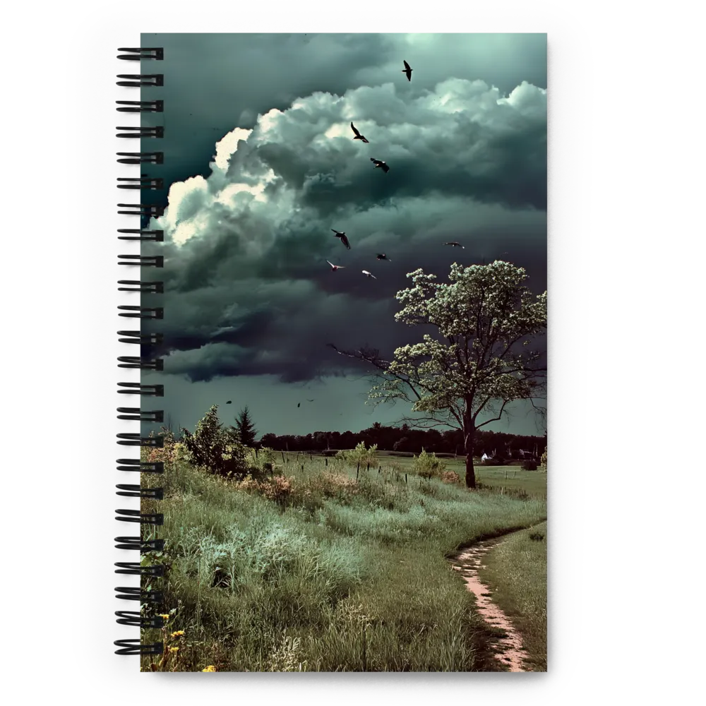 Whispers of the Storm | Spiral Notebook