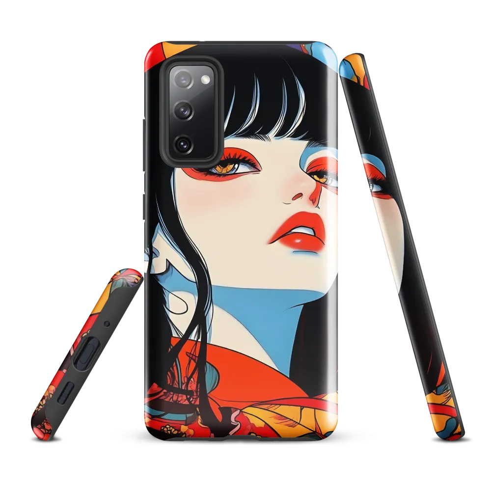 Vibrant Elegance | Phone Case |  S20 FE | Tough Case | Glossy