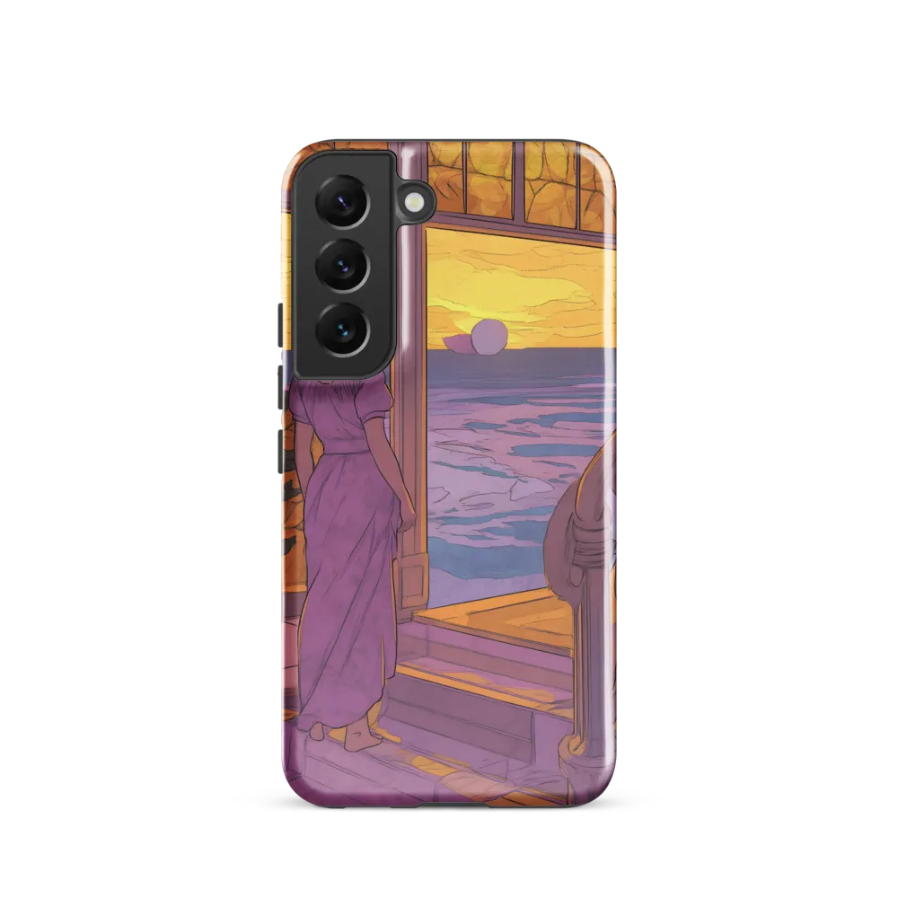 Whispers of the Sunset | Phone Case |  S22 | Tough Case | Glossy