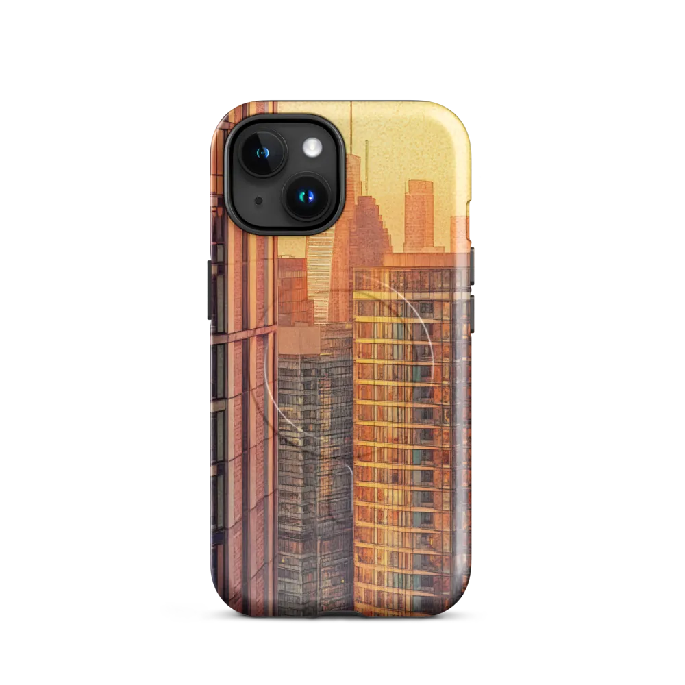 Urban Serenity at Sunset | Phone Case |  15 | MagSafe® Tough Case | Glossy