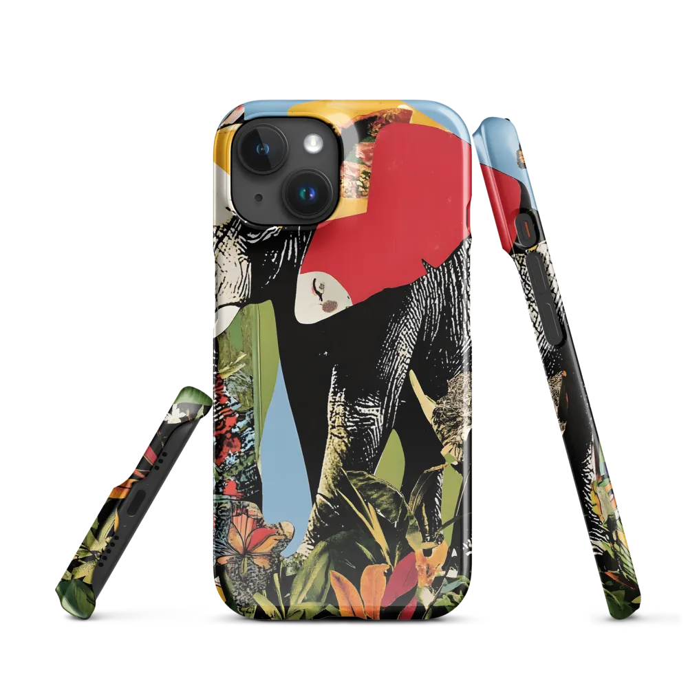 Harmony of Nature: The Elephant's Embrace | Phone Case |  15 | Snap Case | Glossy
