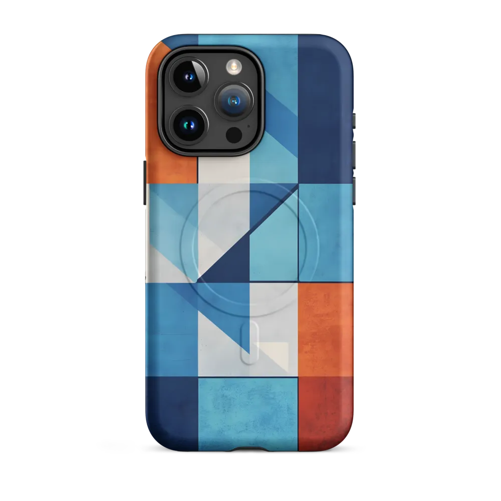Geometric Harmony in Color | Phone Case |  15 Pro Max | MagSafe® Tough Case | Matte