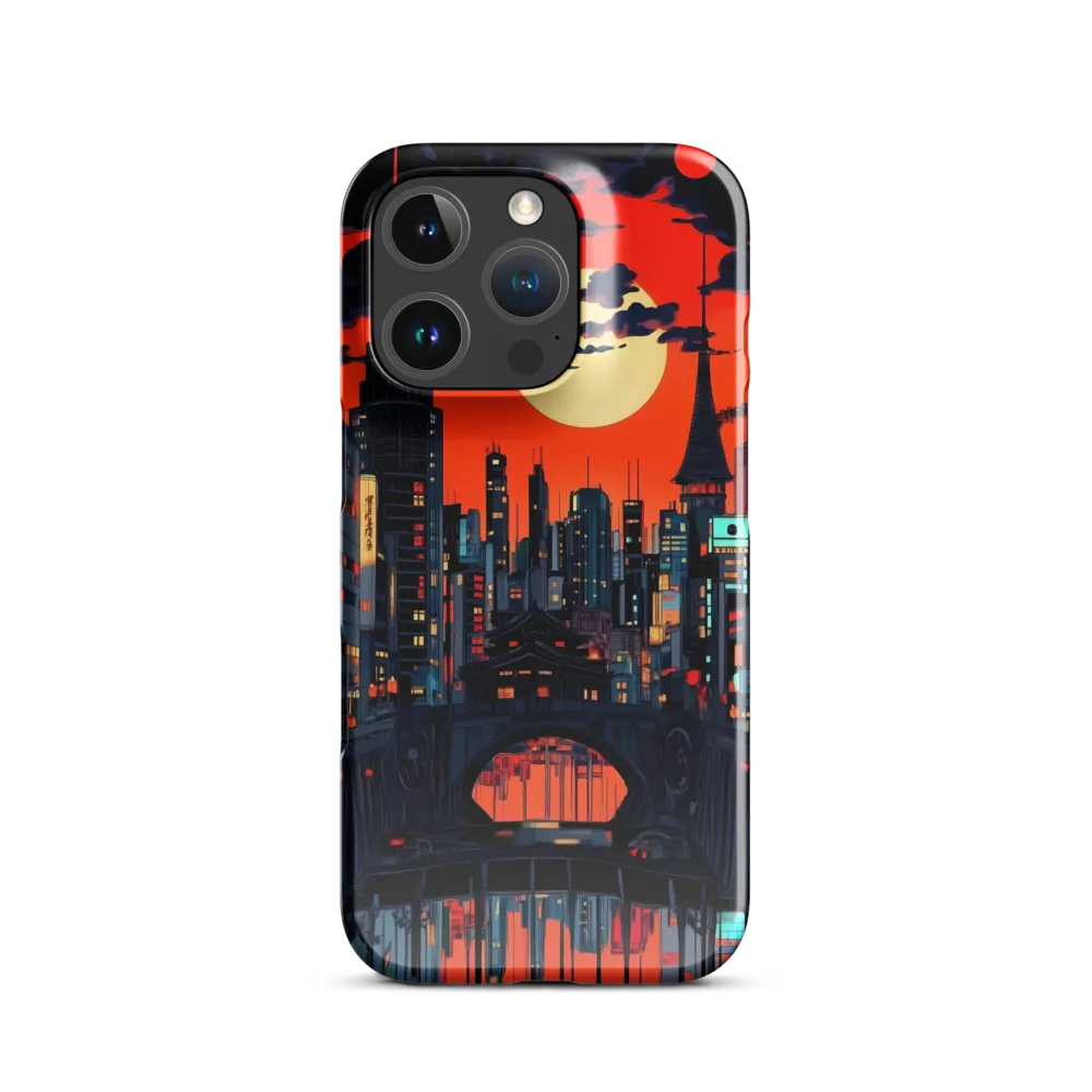 Nightfall in a Neon City