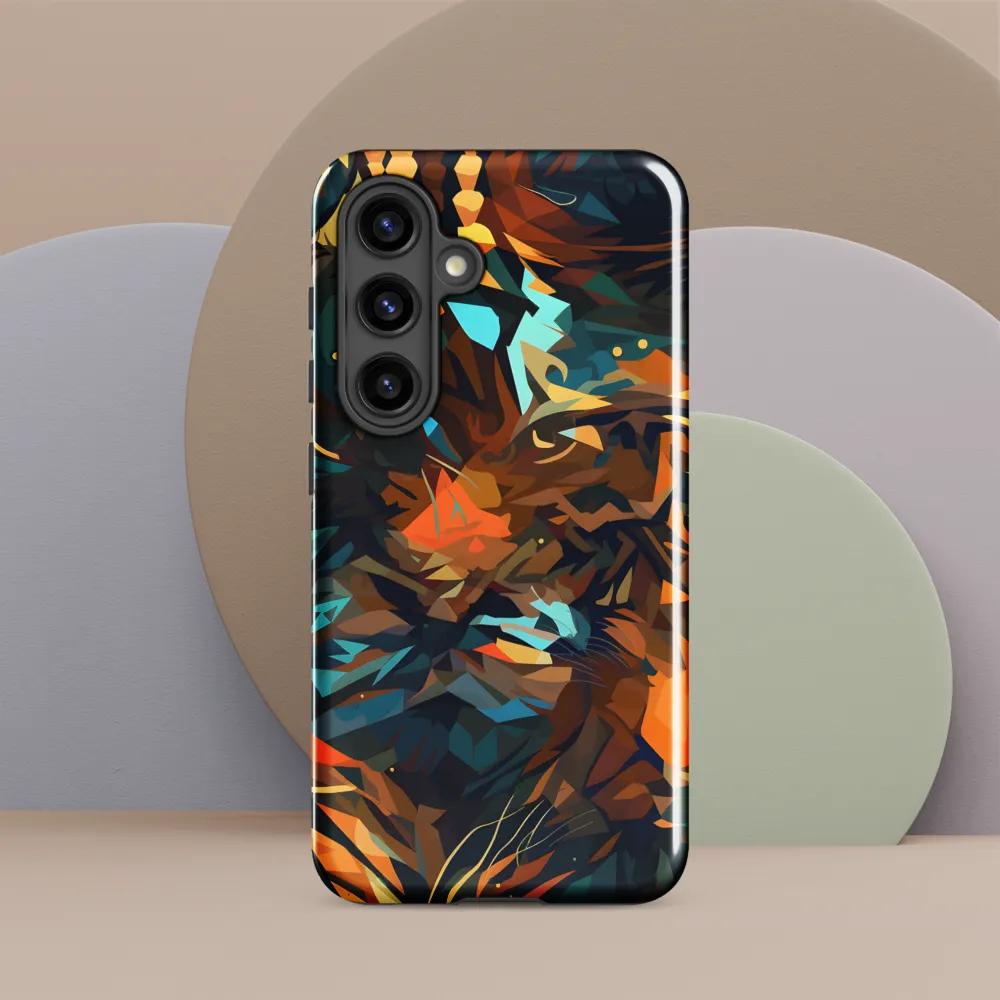 Wild Symphony: Abstract Tigers