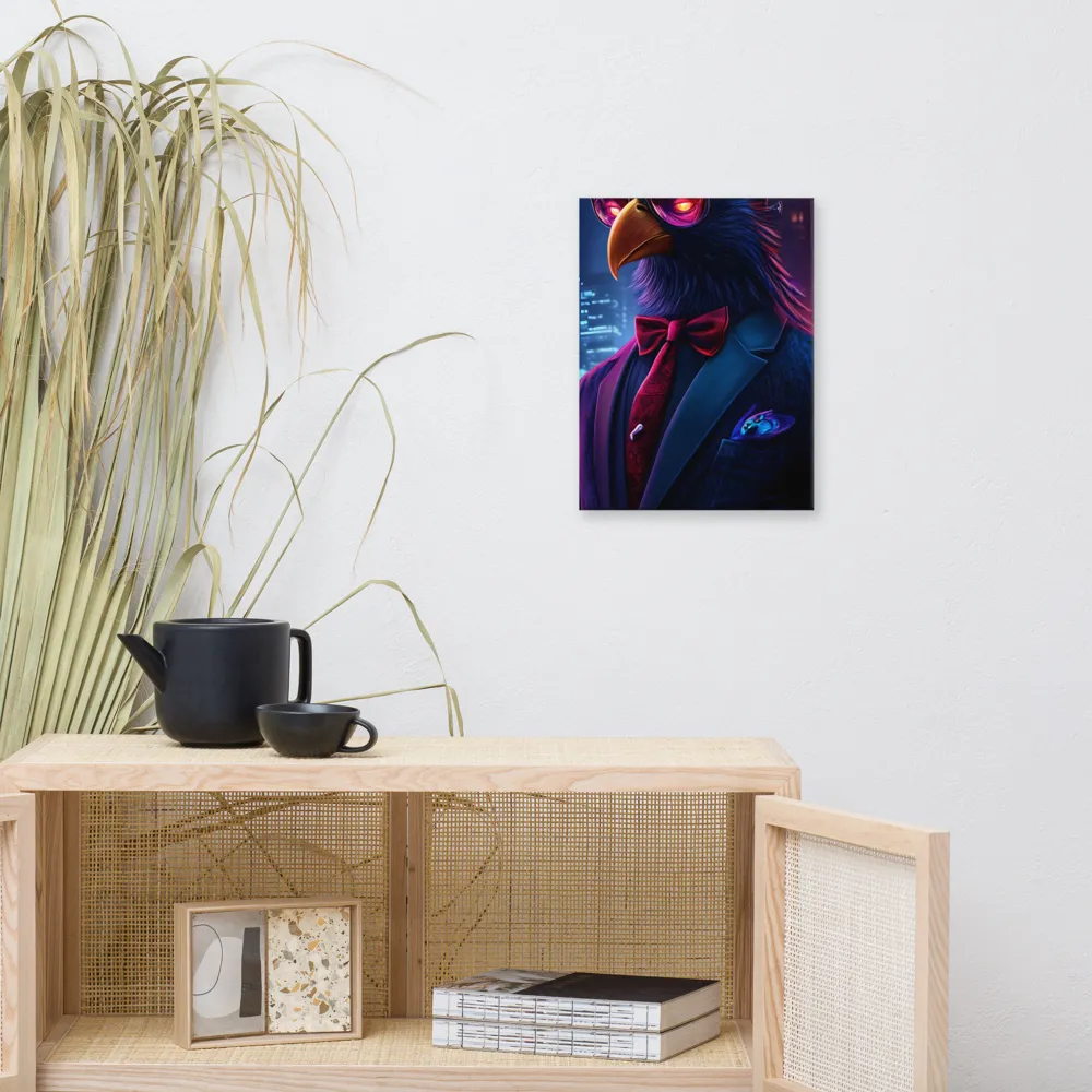 The Dapper Avian | Canvas | 12″×16″