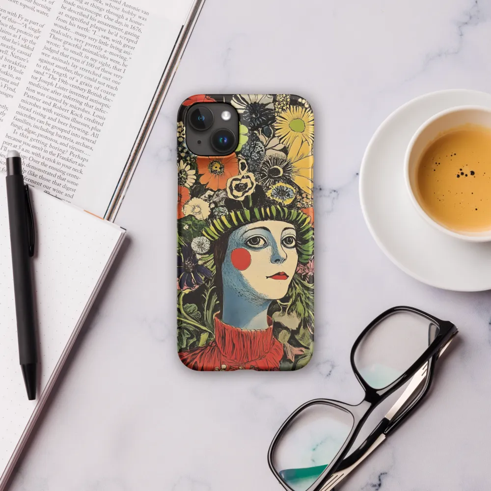 Floral Whimsy: A Portrait of Nature's Embrace