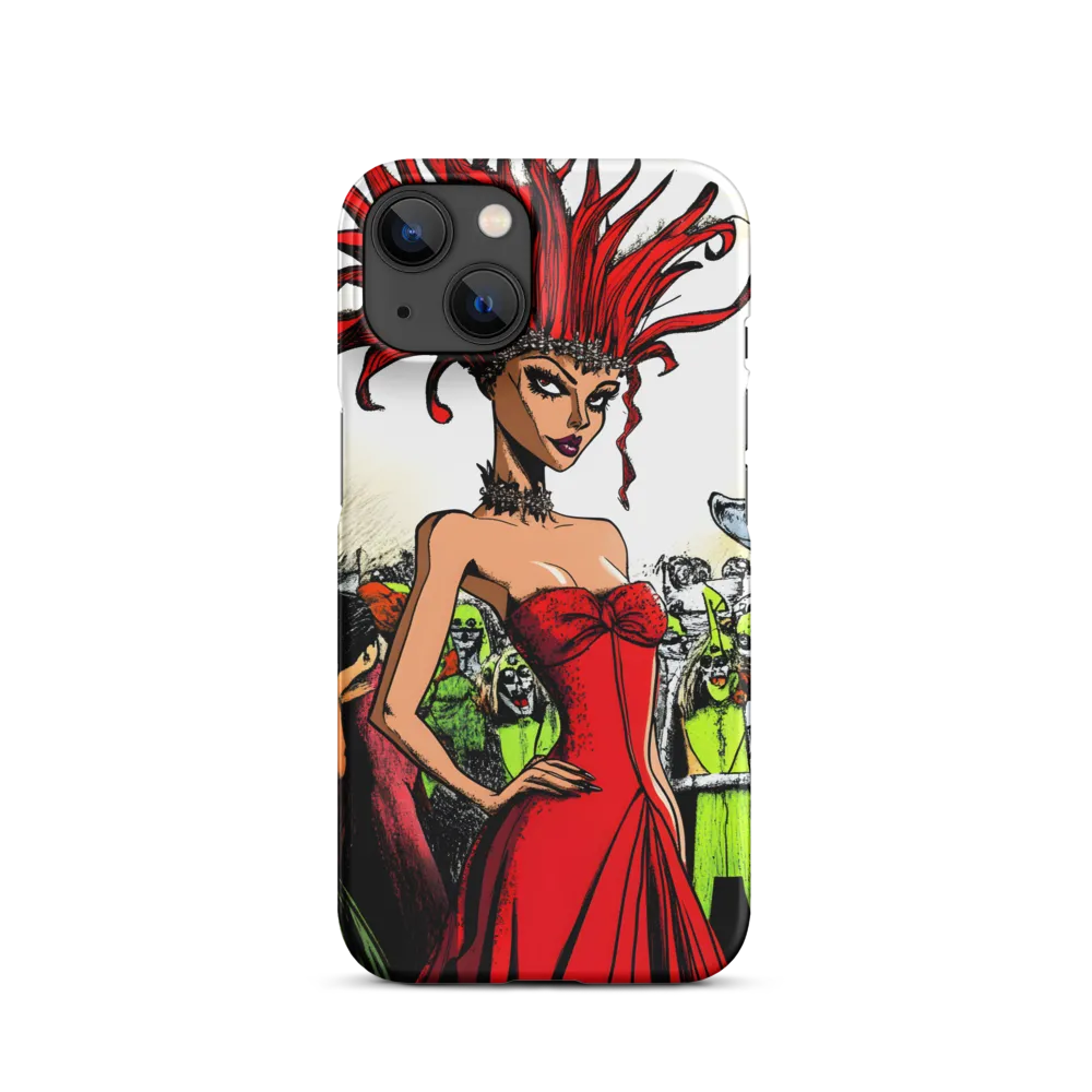 Fiery Elegance: A Fashion Statement