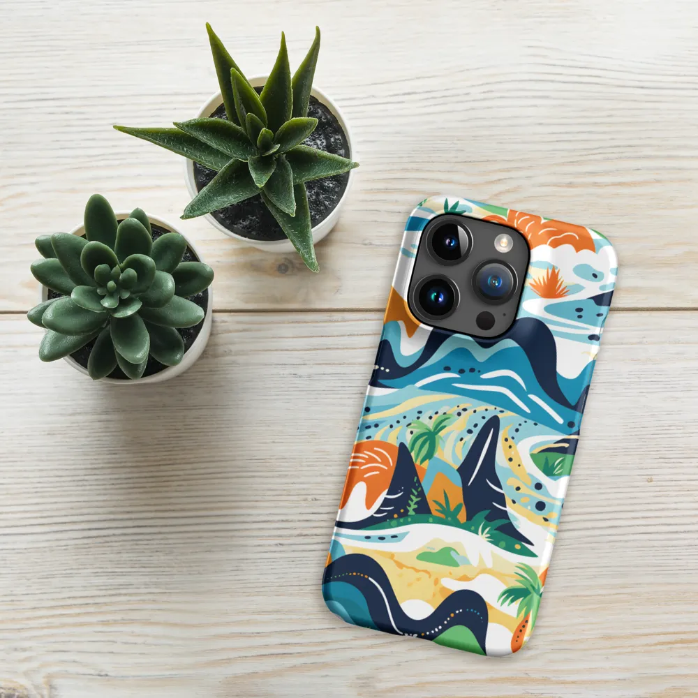Abstract Tropical Landscape