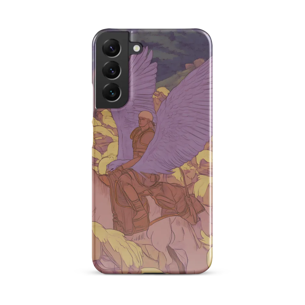The Winged Guardian | Phone Case |  S22 Plus | Snap Case | Glossy