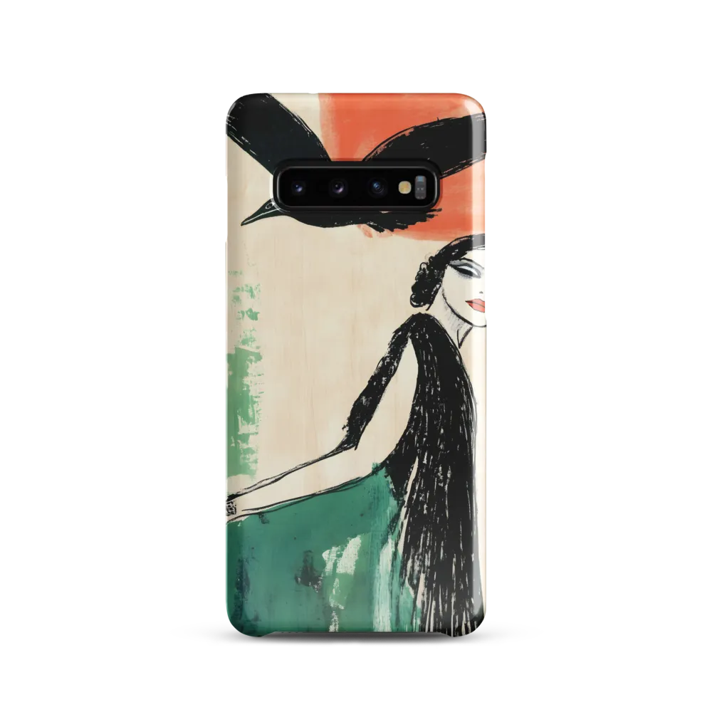 Elegance in Flight | Phone Case |  S10 | Snap Case | Glossy