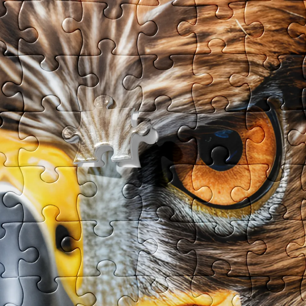 The Intensity of the Eagle | Jigsaw Puzzle | 520 pieces