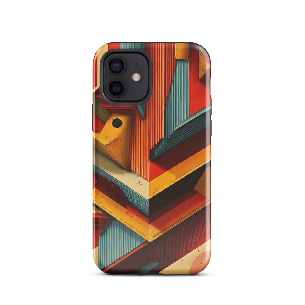 Geometric Harmony | Phone Case |  12 | Tough Case | Glossy