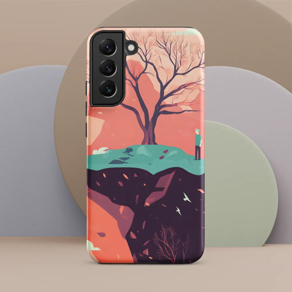 Contemplating Solitude | Phone Case |  S22 Plus | Tough Case | Matte