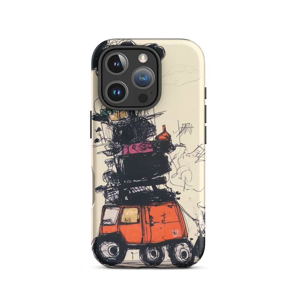 The Whimsical Hauler | Phone Case |  16 Pro | Tough Case | Matte