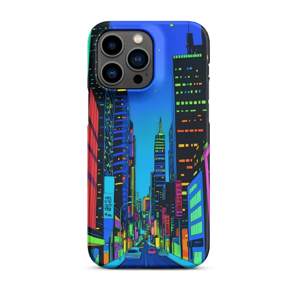 Neon Dreamscape: A Futuristic City at Dusk