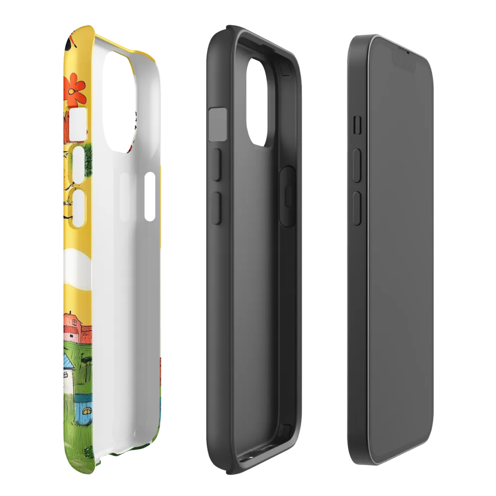 Whimsical Blooms of Life | Phone Case |  14 | Tough Case | Glossy