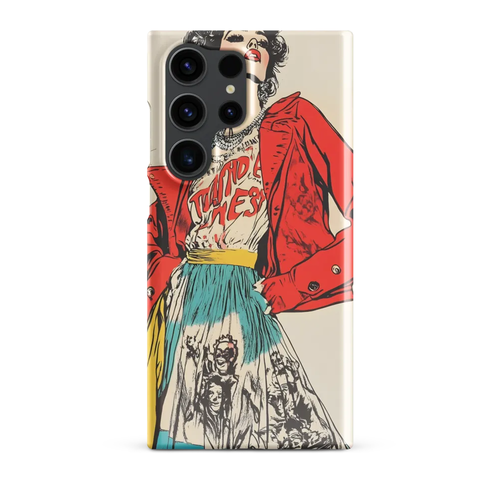 Vibrant Elegance: A Pop Art Fashion Statement