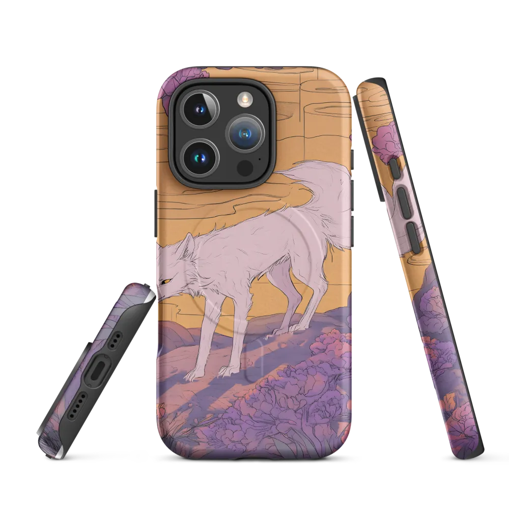 Whispers of the Violet Dawn | Phone Case |  16 Pro | MagSafe® Tough Case | Matte