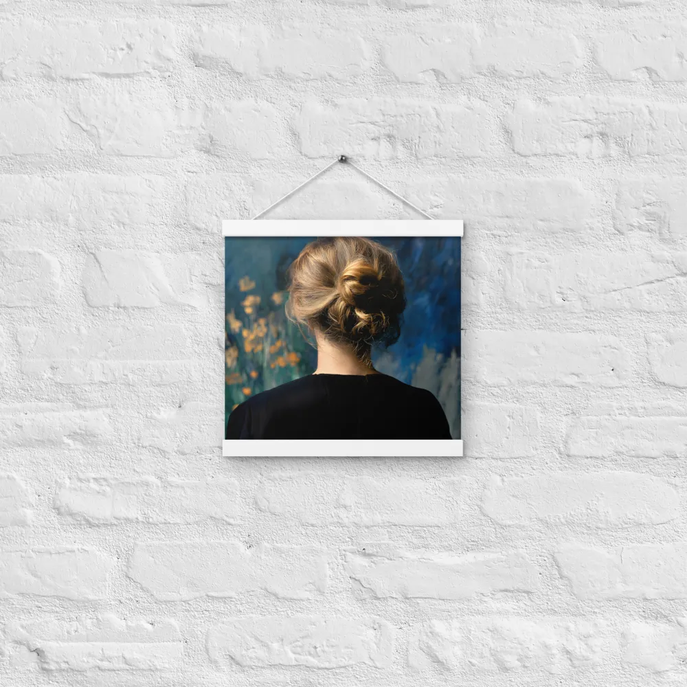 Whispers of Tranquility | Poster With White Wood Hanger | 12″×12″