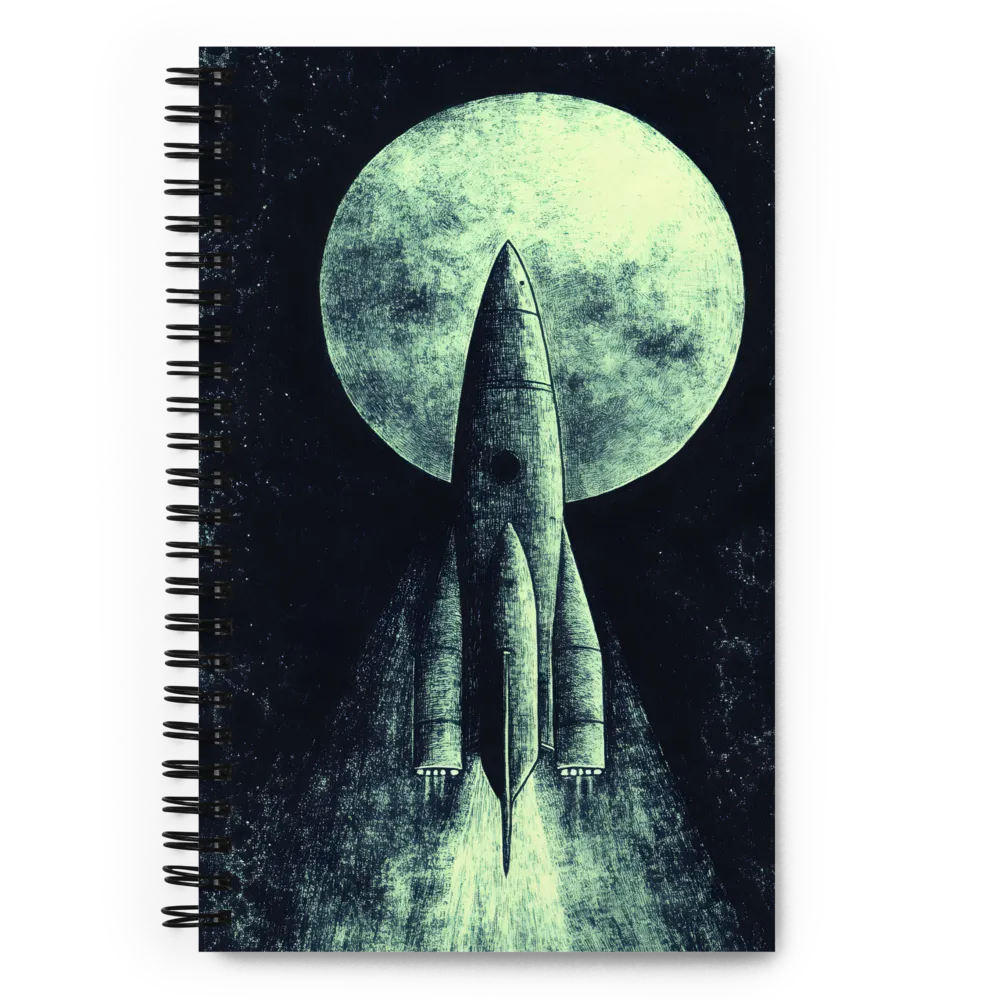 Cosmic Ascent | Spiral Notebook