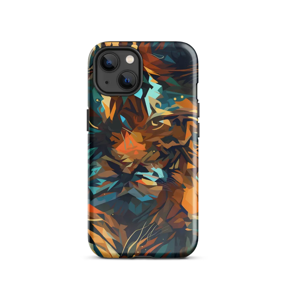 Wild Symphony: Abstract Tigers | Phone Case |  13 | Tough Case | Glossy
